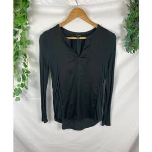 Lucky Brand Silky Long Sleeve Top